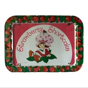 Vintage Strawberry Shortcake TV tray